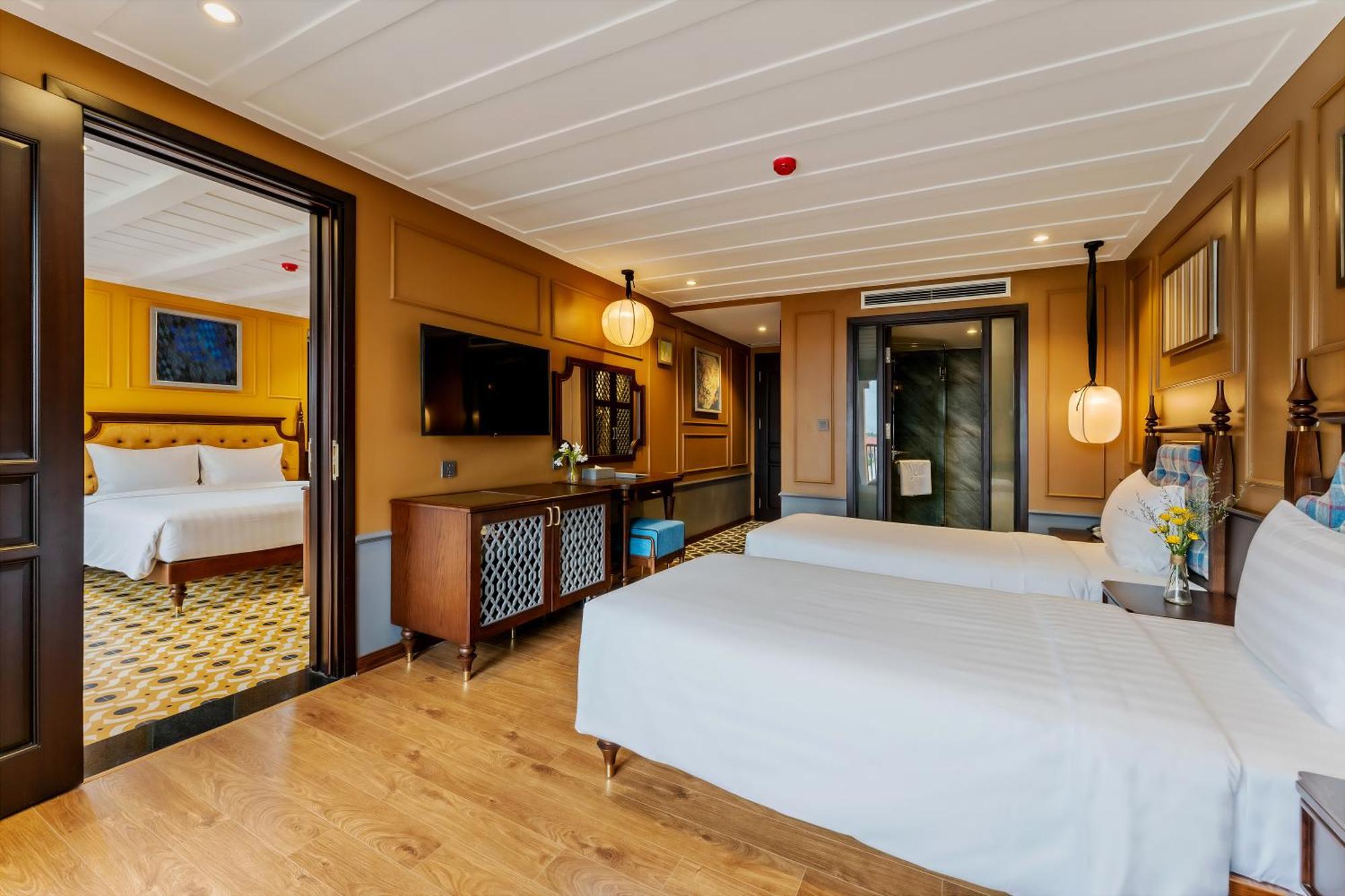 Son Hoi An Boutique Hotel & Spa Ruang foto Family Suite