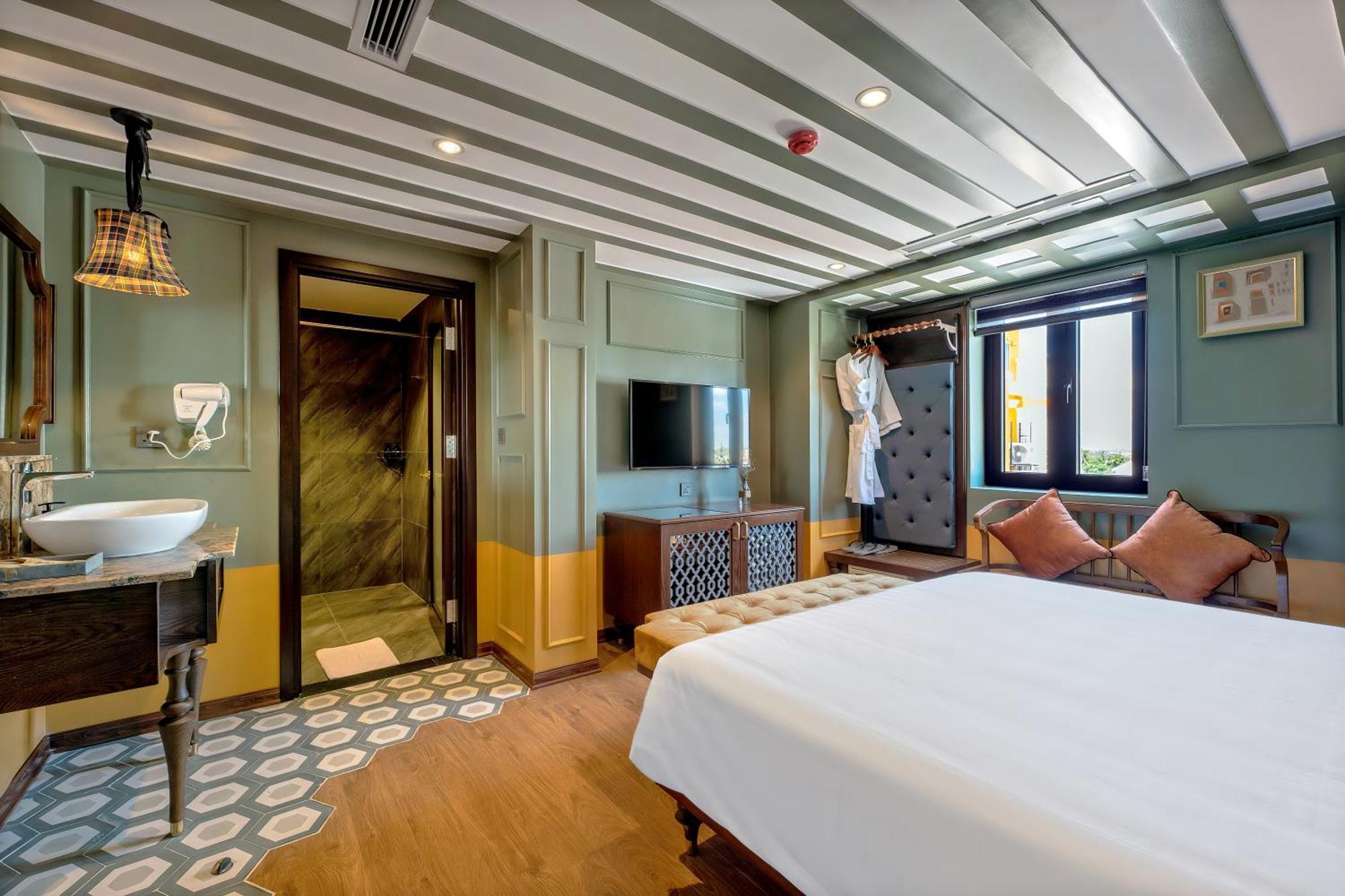 Son Hoi An Boutique Hotel & Spa Ruang foto Deluxe Room