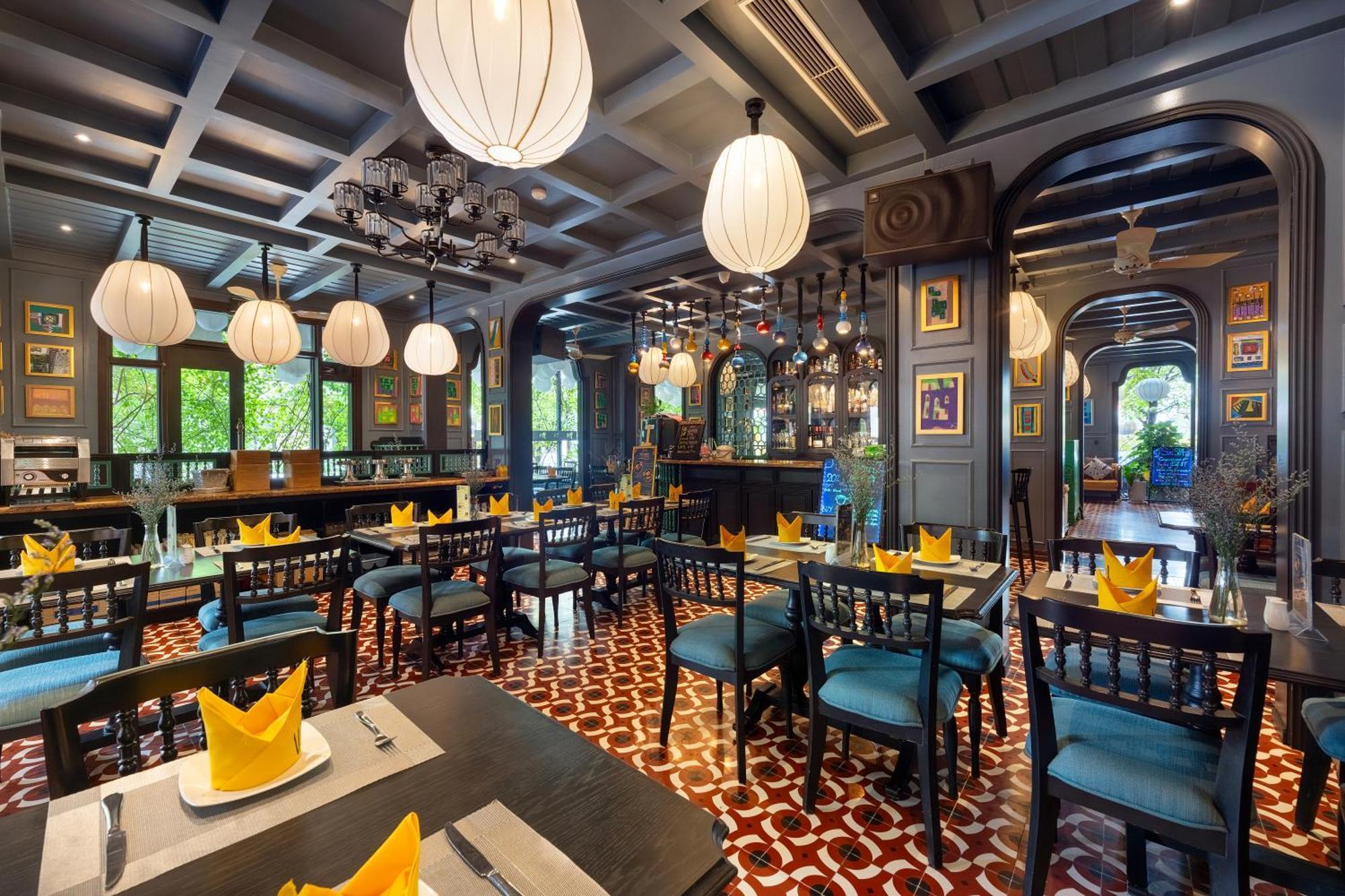 Son Hoi An Boutique Hotel & Spa Bagian luar foto The interior of the restaurant