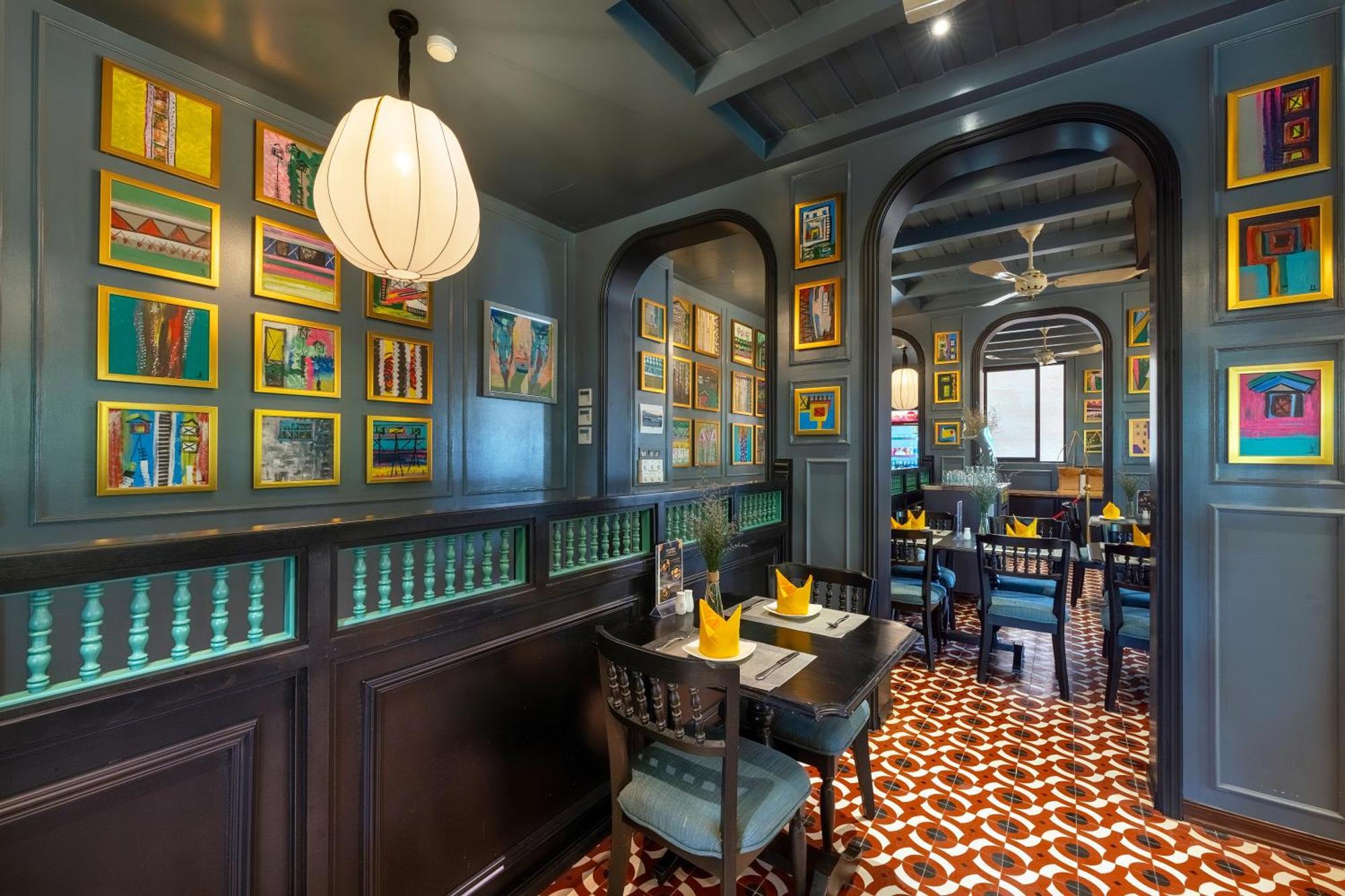 Son Hoi An Boutique Hotel & Spa Bagian luar foto Interior of the restaurant