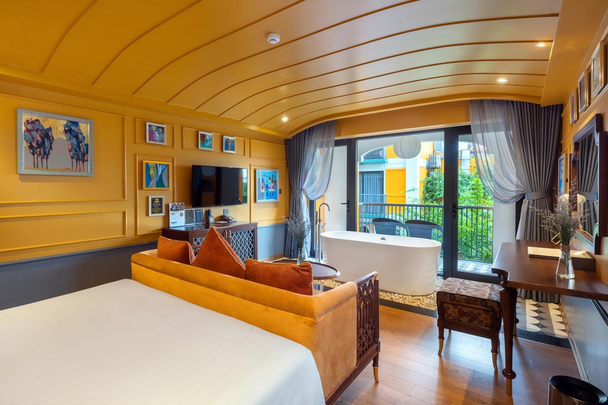 Son Hoi An Boutique Hotel & Spa Bagian luar foto Deluxe Suite