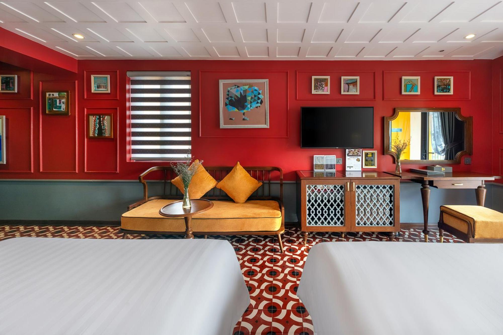 Son Hoi An Boutique Hotel & Spa Bagian luar foto Suite room at the hotel
